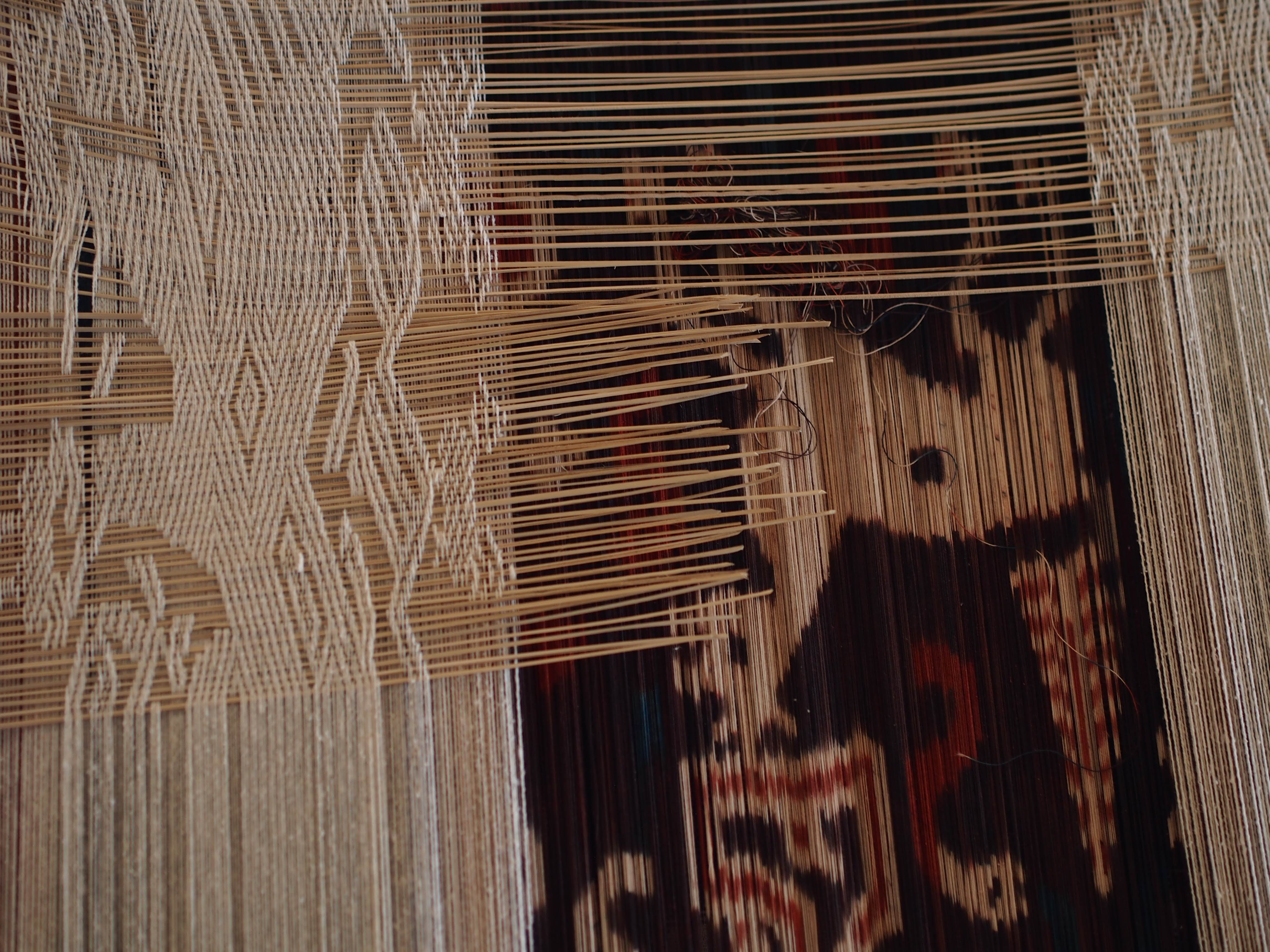 Handwoven ikat